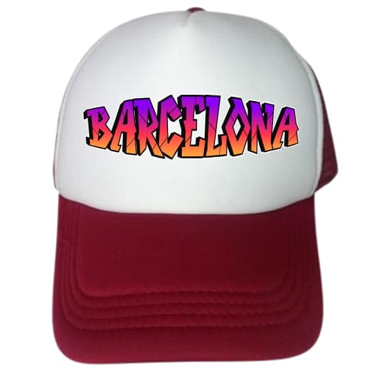 Gorra Barcelona vista 2